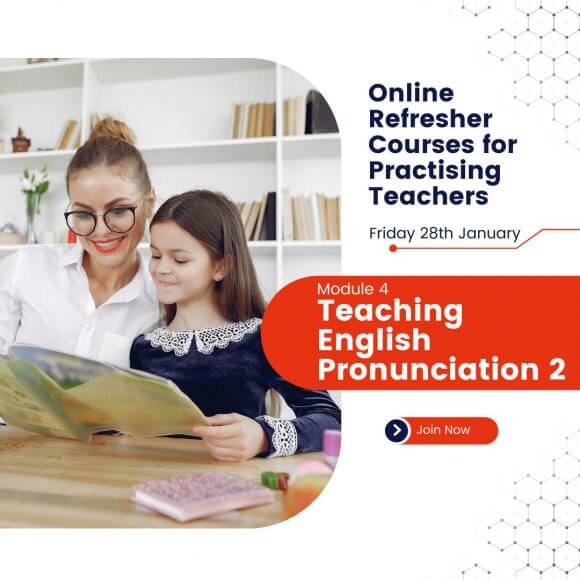 Webinar online “Teaching English Pronunciation”