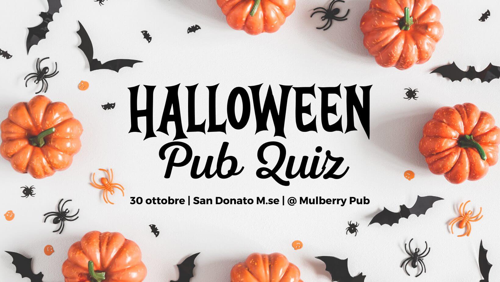FREE EVENT IN ENGLISH HALLOWEEN PUB QUIZ INTERNATIONAL HOUSE 20 